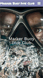 Mobile Screenshot of markerbuoydiveclub.org